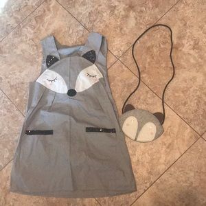 Little girls fox jumper